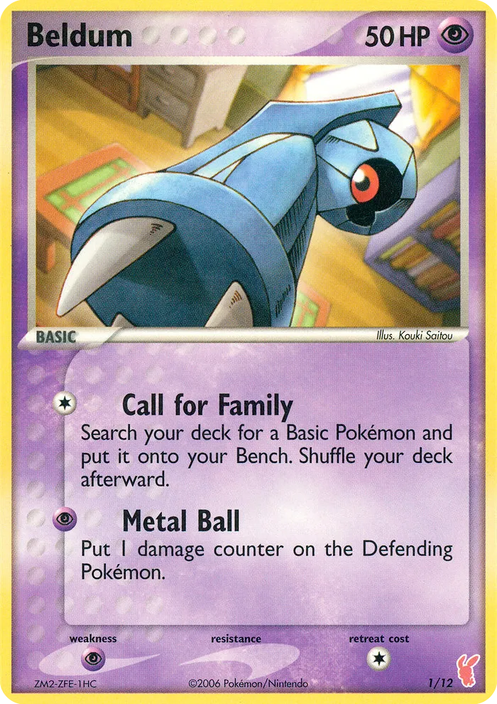 Beldum - EX Trainer Kit 2 Plusle