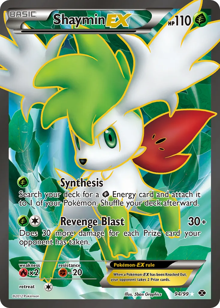 Shaymin-EX - Next Destinies