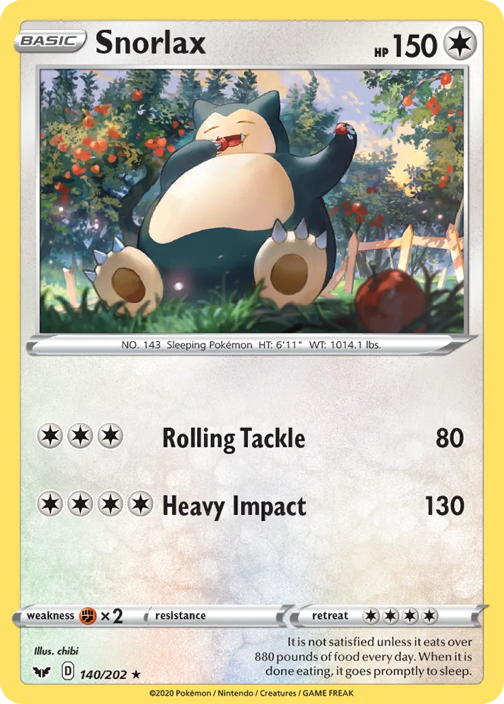 Snorlax - Sword & Shield