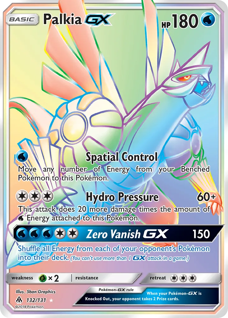 Palkia-GX - Forbidden Light