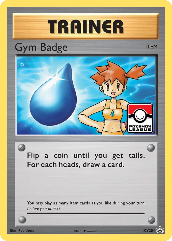 Gym Badge - XY Black Star Promos