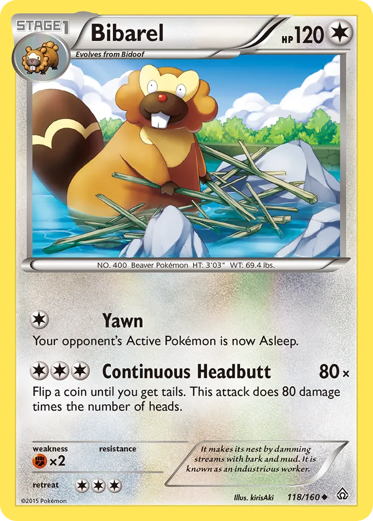 Bibarel - Primal Clash