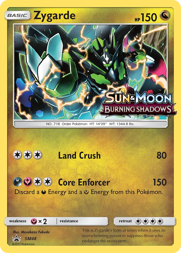 Zygarde - SM Black Star Promos