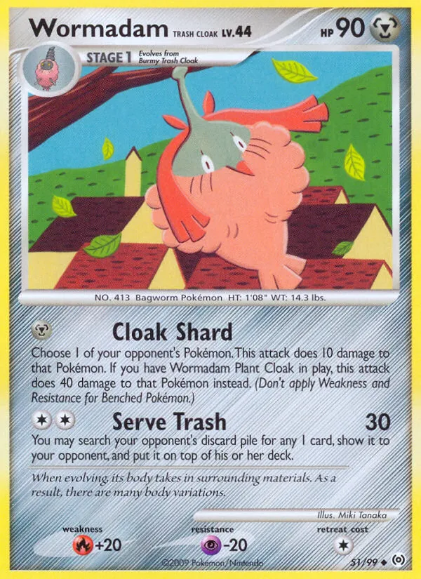 Wormadam Trash Cloak - Arceus
