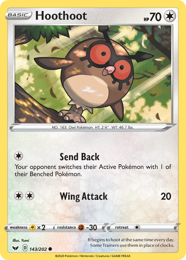 Hoothoot - Sword & Shield