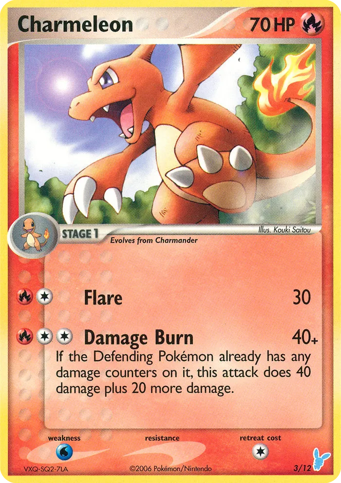 Charmeleon - EX Trainer Kit 2 Minun