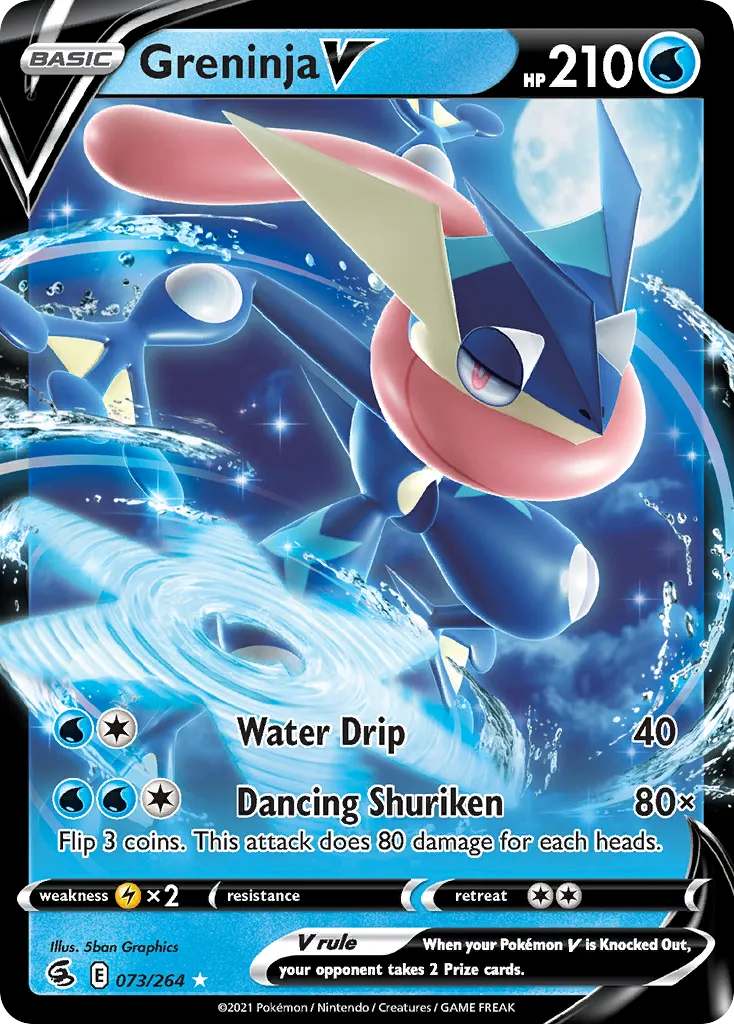 Greninja V - Fusion Strike
