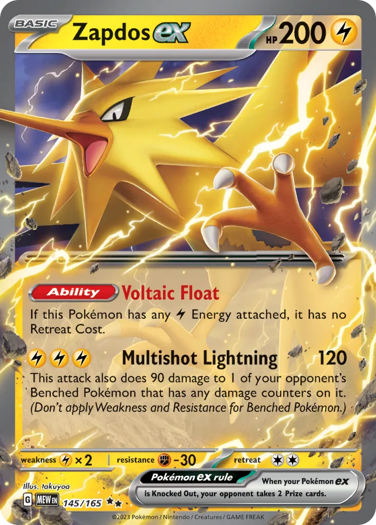Zapdos ex - 151