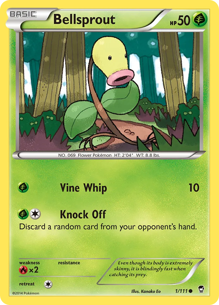 Bellsprout - Furious Fists