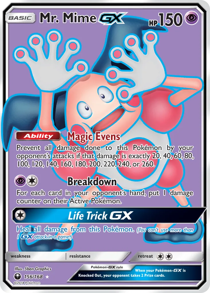 Mr. Mime-GX - Celestial Storm