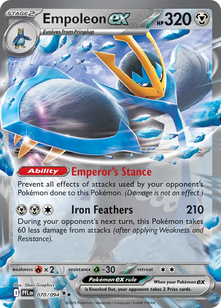 Empoleon ex - Phantasmal Flames