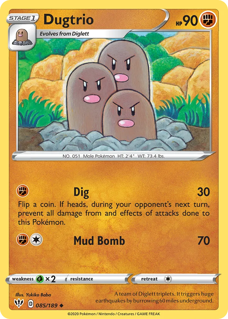 Dugtrio - Darkness Ablaze