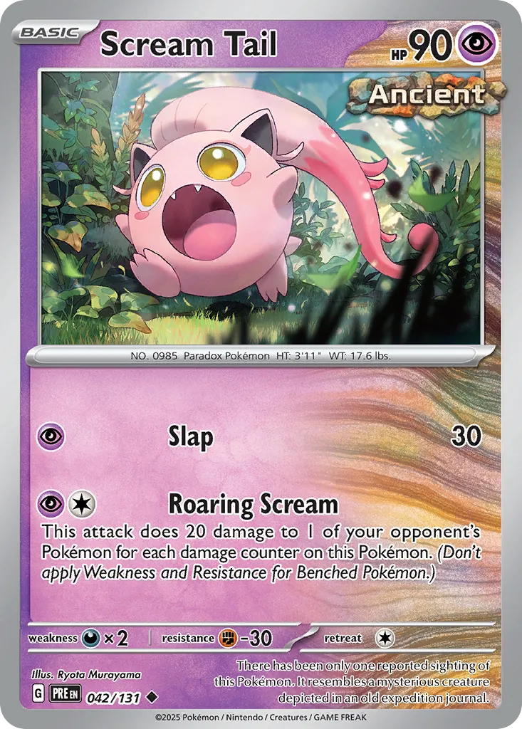 Scream Tail - Prismatic Evolutions