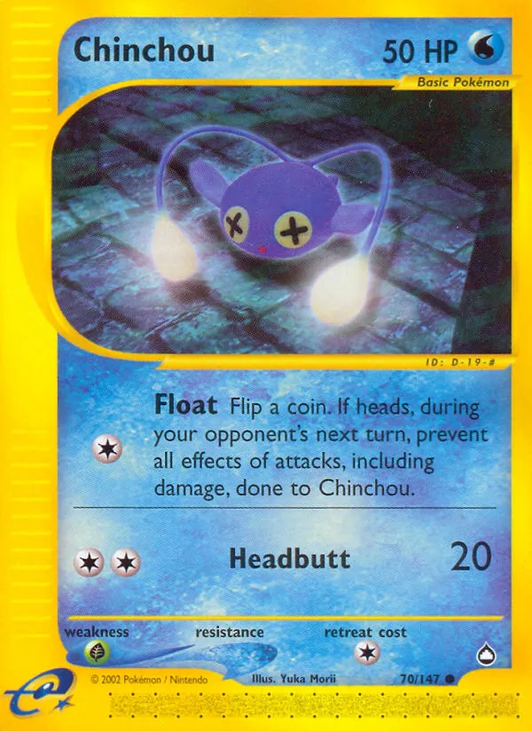 Chinchou - Aquapolis