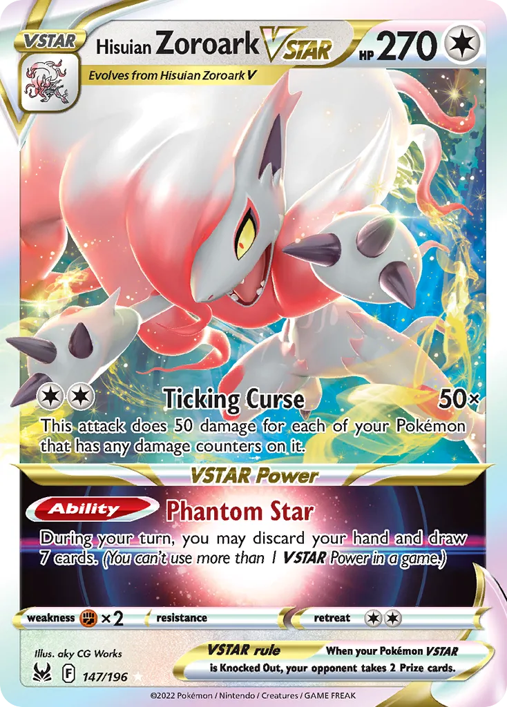 Hisuian Zoroark VSTAR - Lost Origin