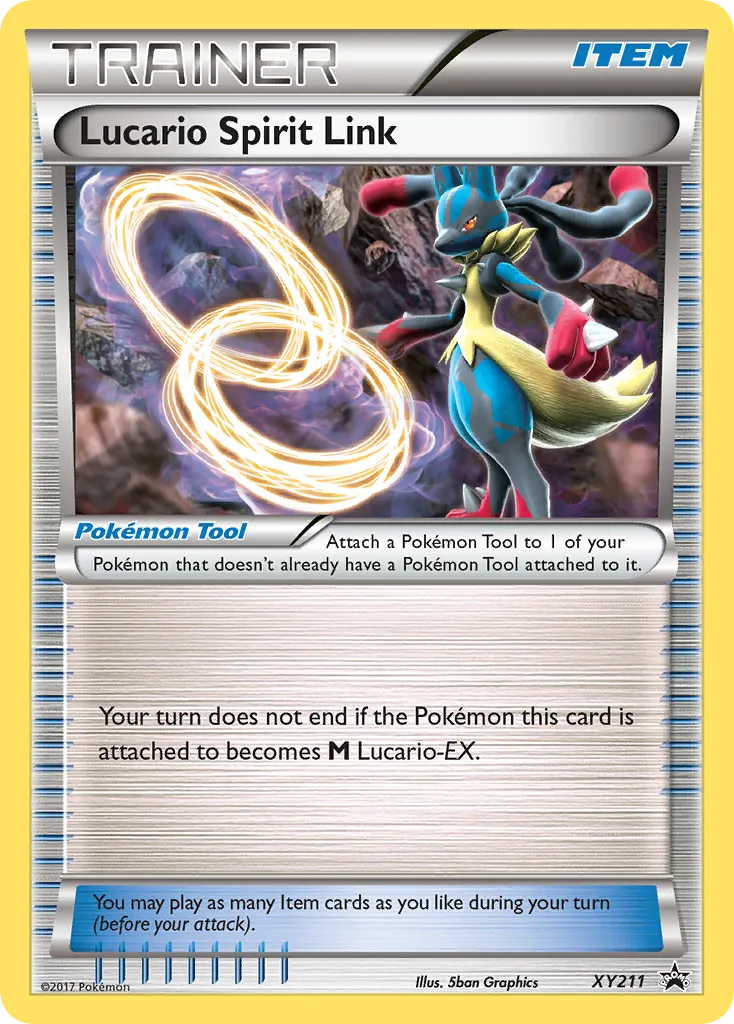 Lucario Spirit Link - XY Black Star Promos