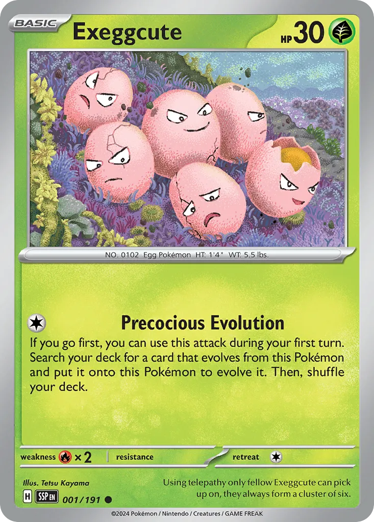 Exeggcute - Surging Sparks