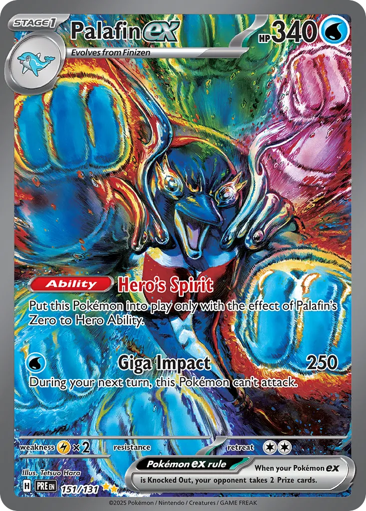 Palafin ex - Prismatic Evolutions