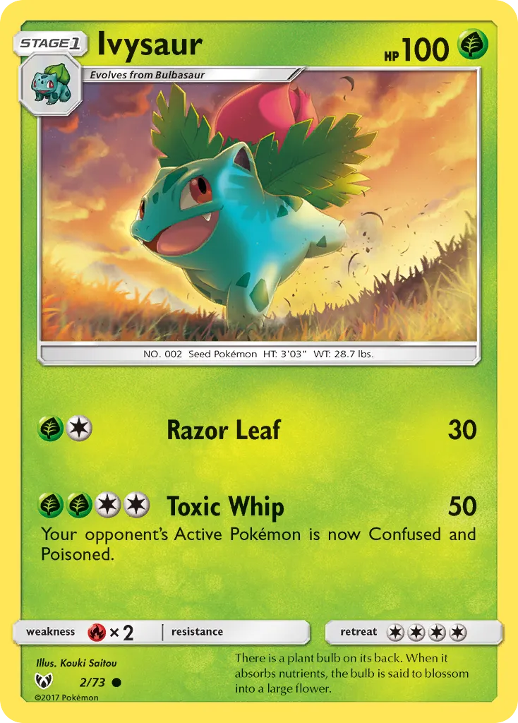 Ivysaur - Shining Legends