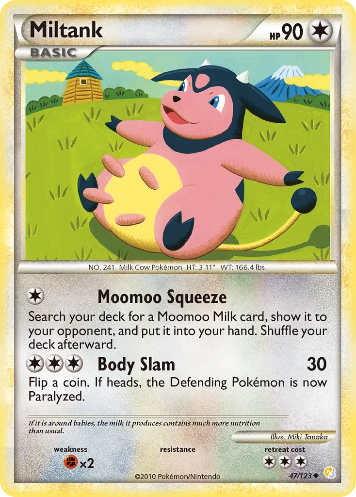 Miltank - HeartGold & SoulSilver