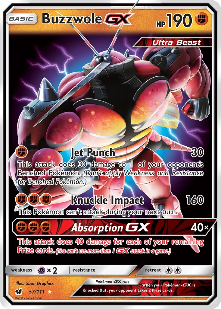 Buzzwole-GX - Crimson Invasion