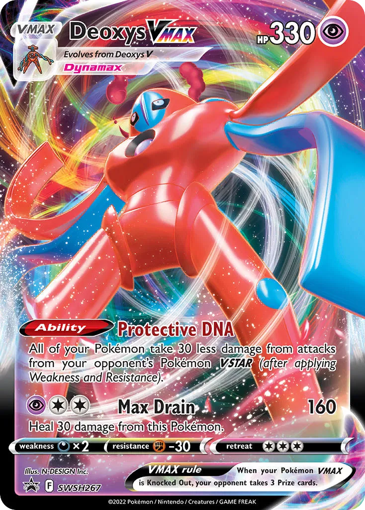 Deoxys VMAX - SWSH Black Star Promos
