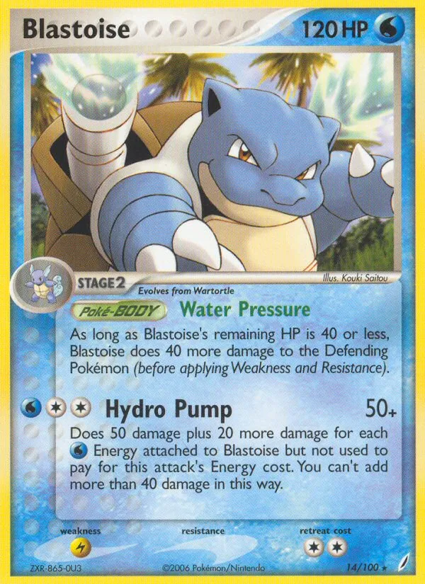 Blastoise - Crystal Guardians