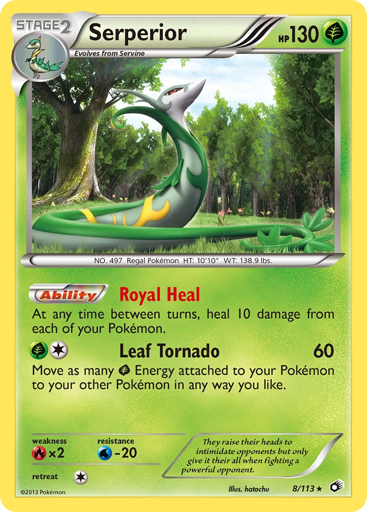 Serperior - Legendary Treasures