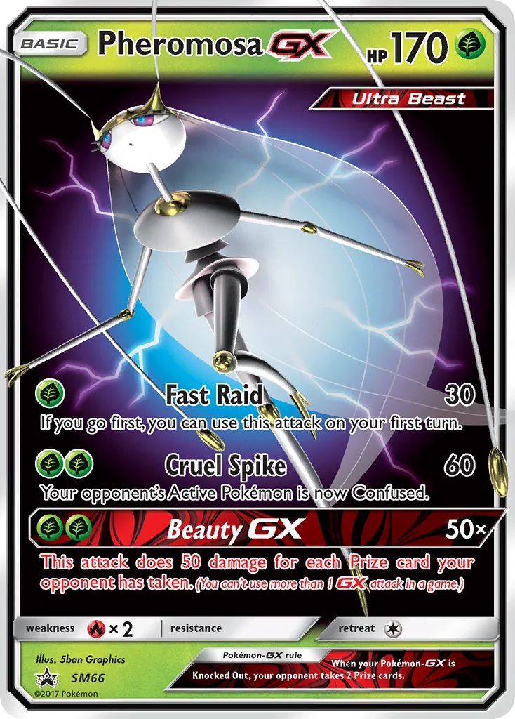 Pheromosa-GX - SM Black Star Promos