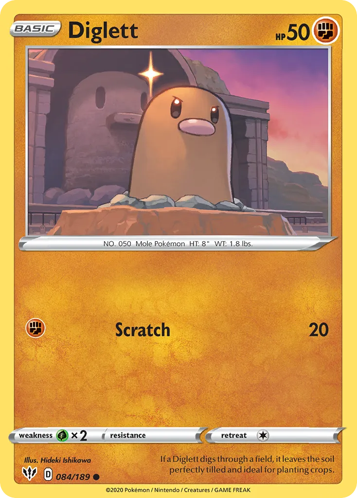 Diglett - Darkness Ablaze