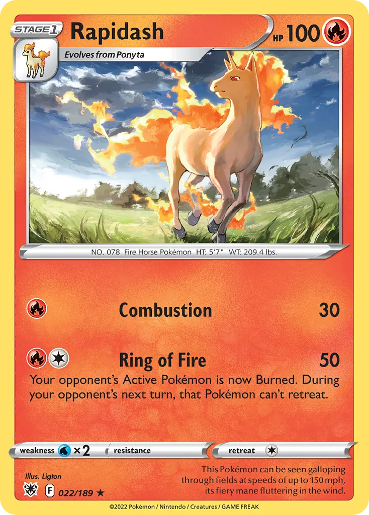 Rapidash - Astral Radiance