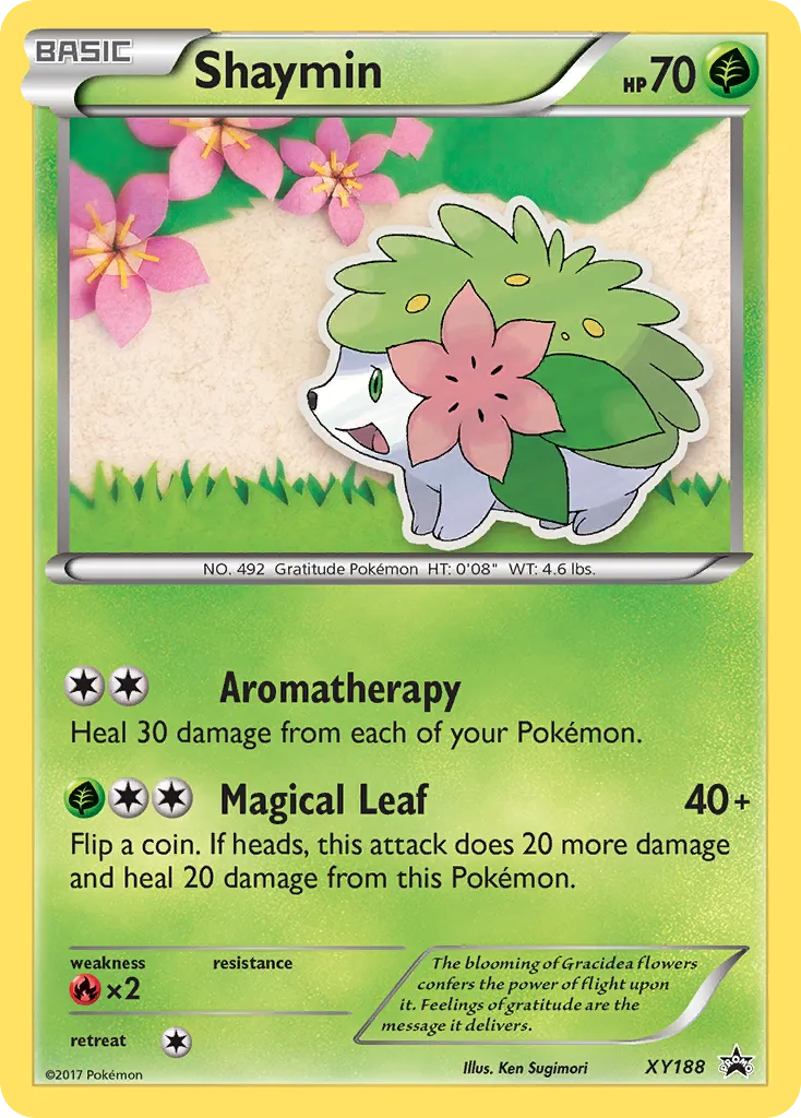 Shaymin - XY Black Star Promos