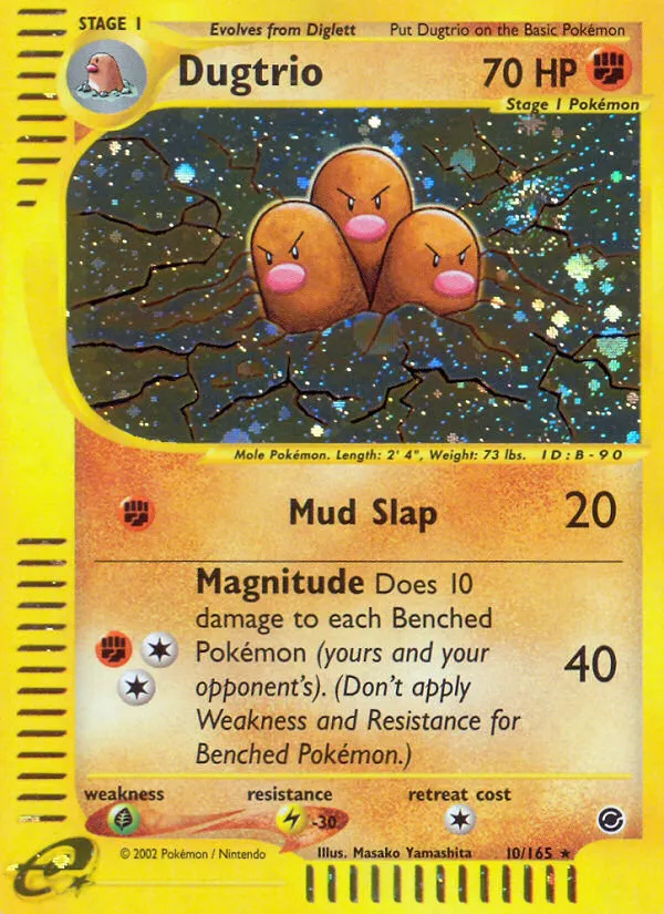 Dugtrio - Expedition Base Set