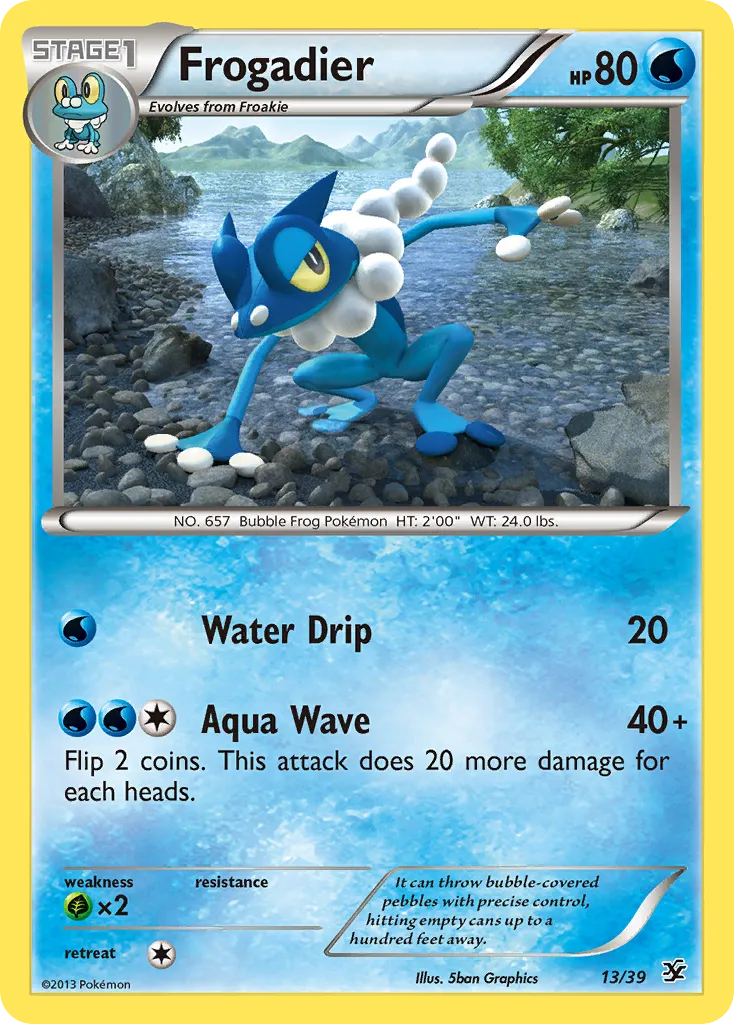 Frogadier - Kalos Starter Set
