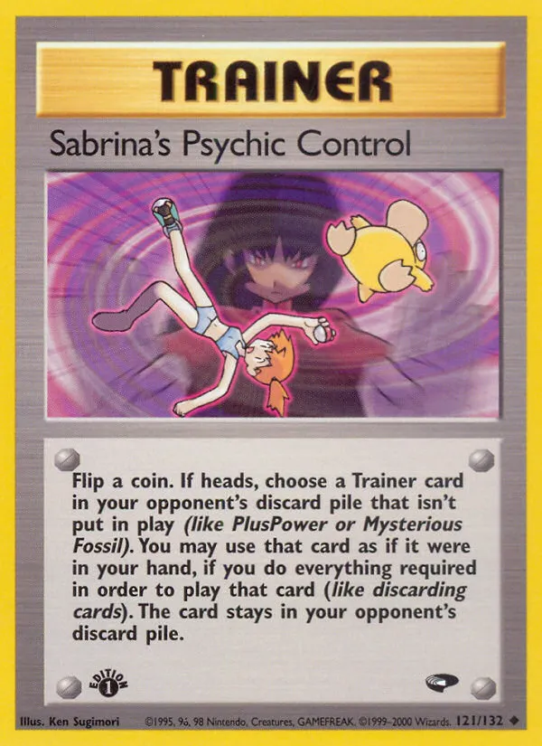 Sabrina's Psychic Control - Gym Challenge