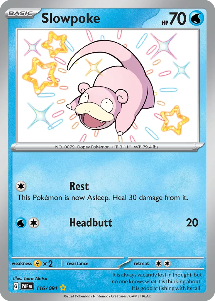 Slowpoke - Paldean Fates