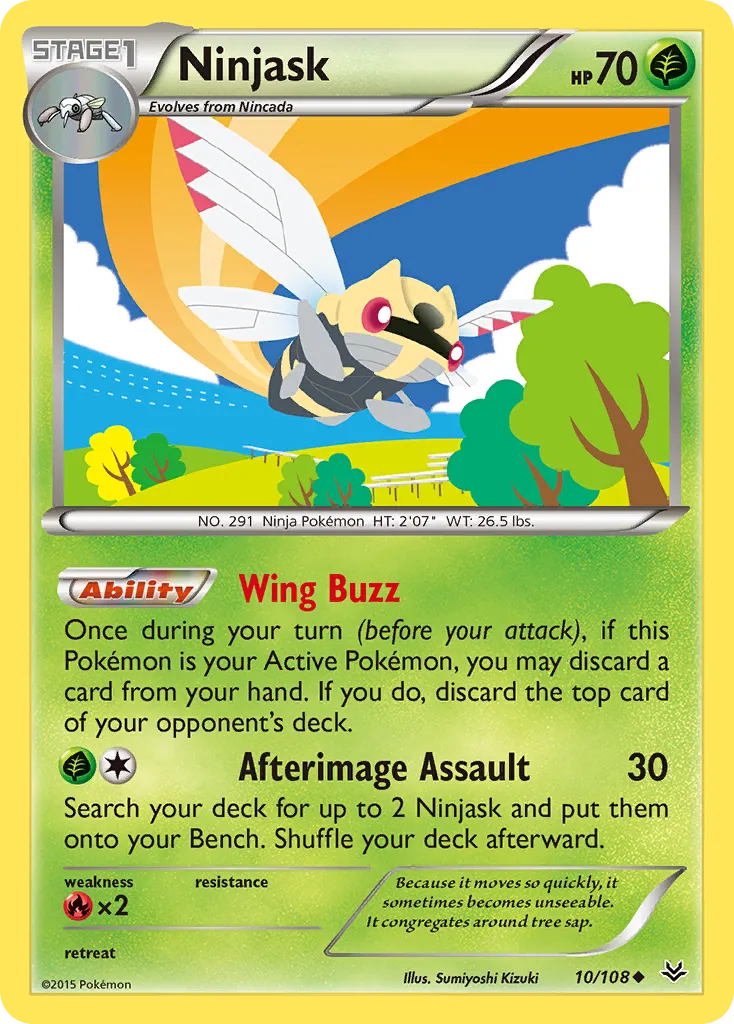 Ninjask - Roaring Skies