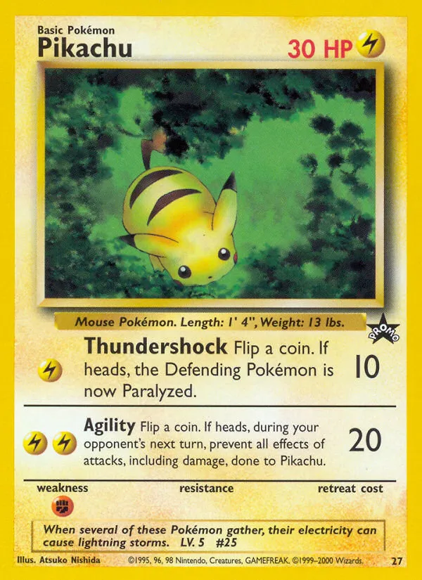 Pikachu - Wizards Black Star Promos