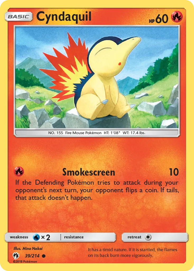 Cyndaquil - Lost Thunder