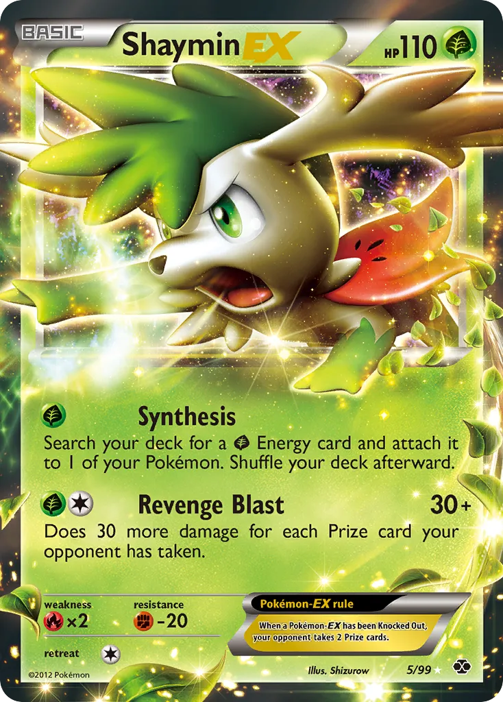 Shaymin-EX - Next Destinies