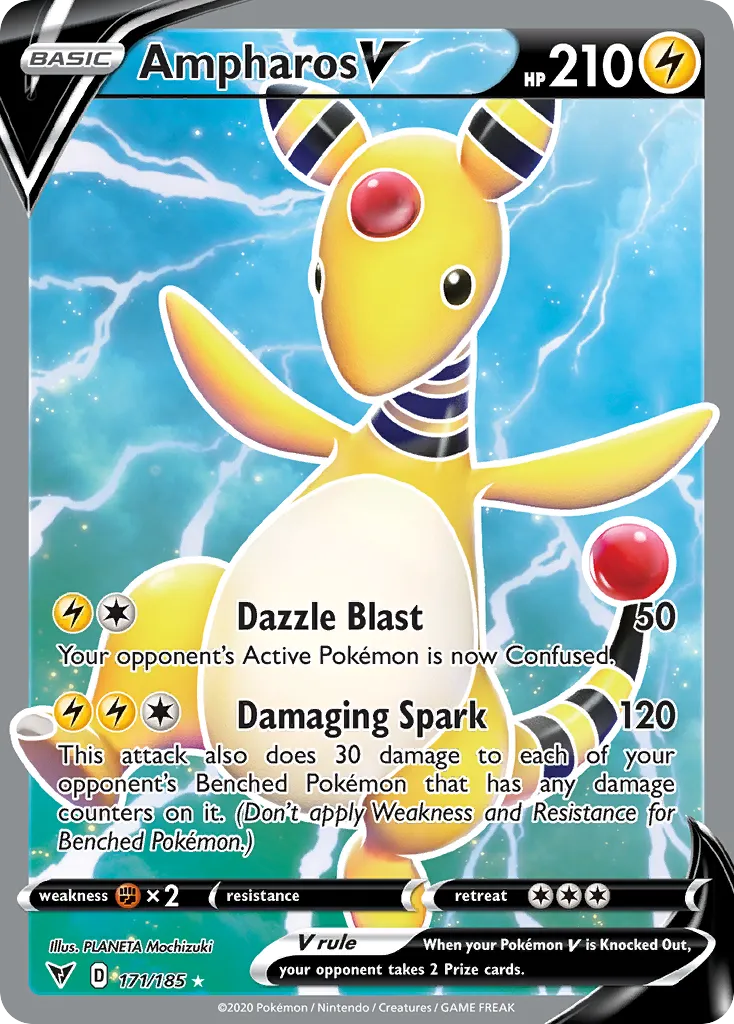 Ampharos V - Vivid Voltage