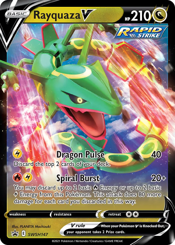 Rayquaza V - SWSH Black Star Promos