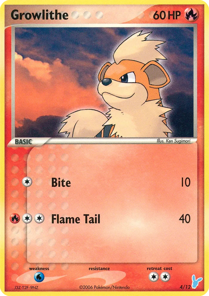 Growlithe - EX Trainer Kit 2 Minun