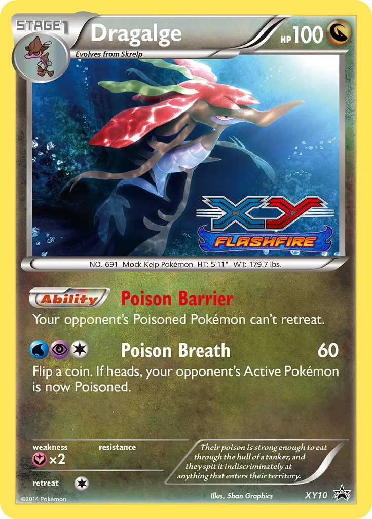 Dragalge - XY Black Star Promos