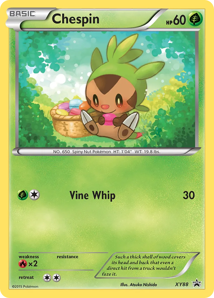 Chespin - XY Black Star Promos