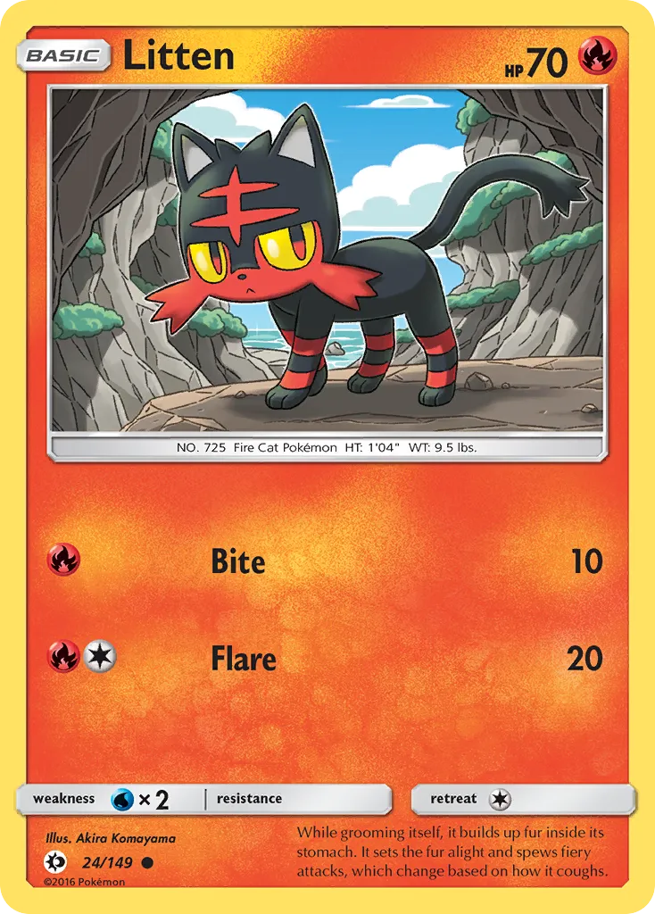 Litten - Sun & Moon