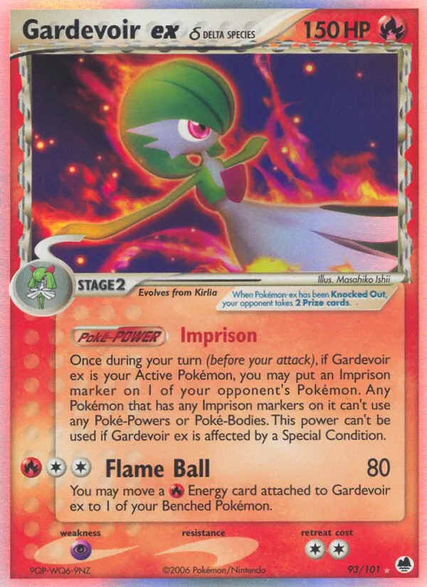 Gardevoir ex δ - Dragon Frontiers