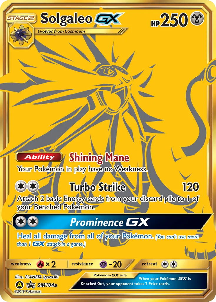 Solgaleo-GX - SM Black Star Promos