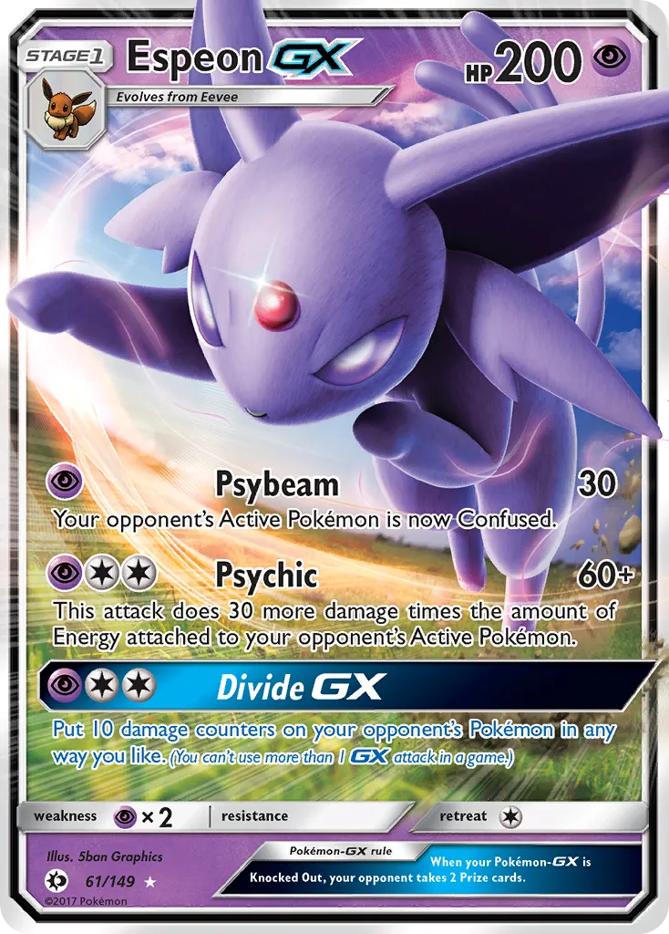 Espeon-GX - Sun & Moon