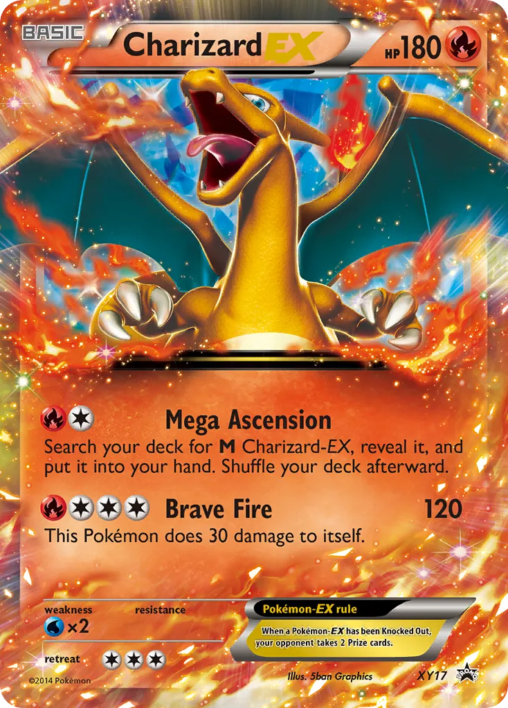 Charizard-EX - XY Black Star Promos